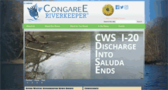 Desktop Screenshot of congareeriver.org