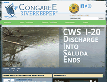 Tablet Screenshot of congareeriver.org